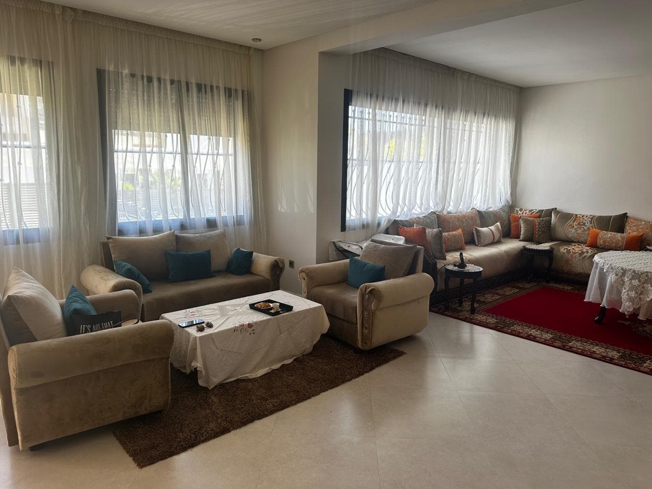 Vente d’une Villa jumelée de 270m² avec jardin, garage et terrasse  - GOLF (KENITRA) - 5