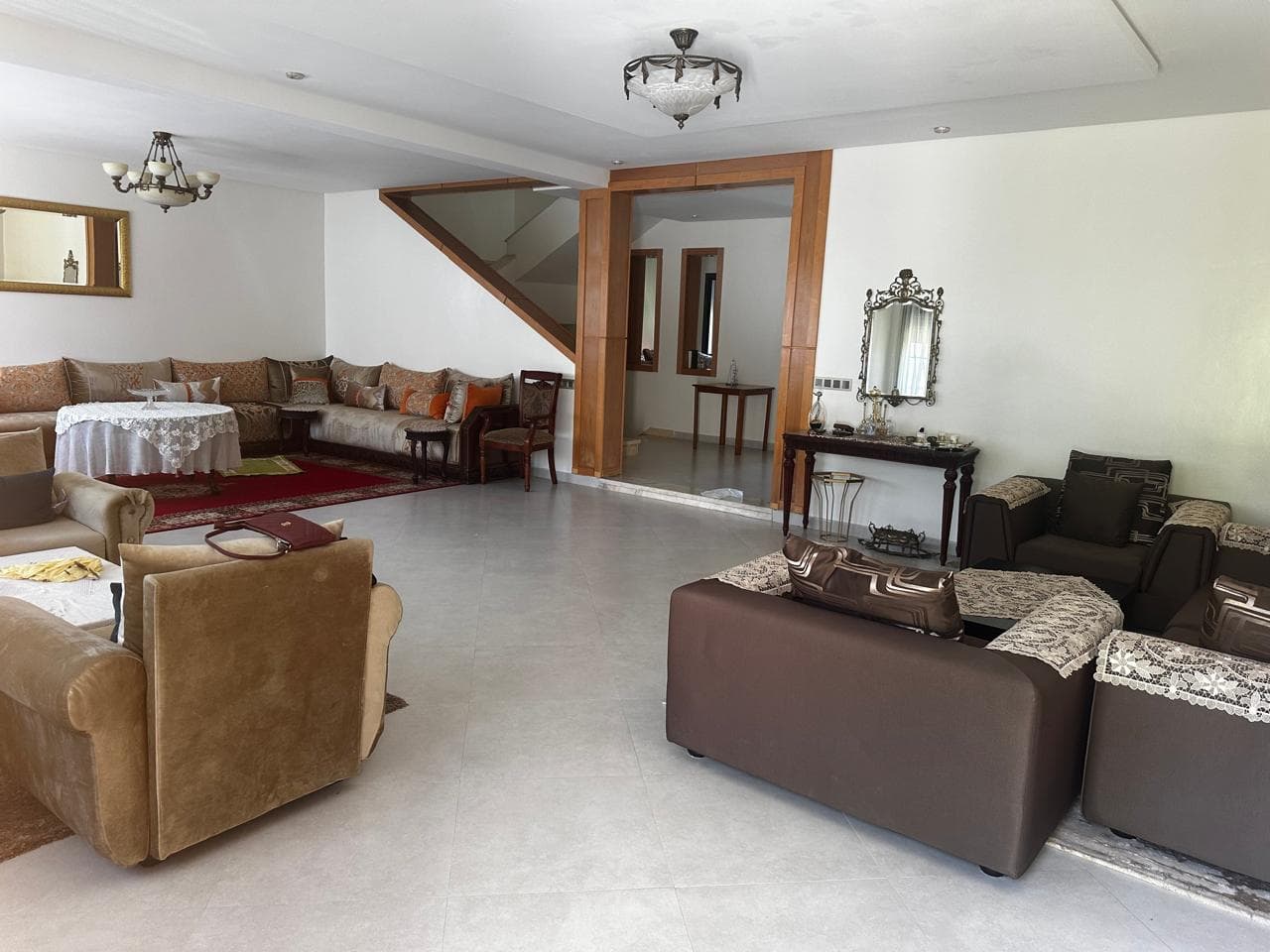 Vente d’une Villa jumelée de 270m² avec jardin, garage et terrasse  - GOLF (KENITRA) - 0